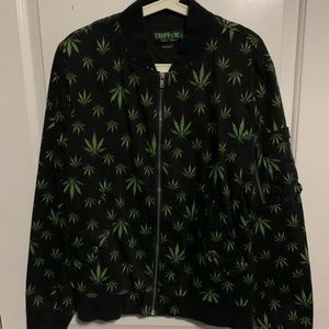 MJ Print Bomber jacket